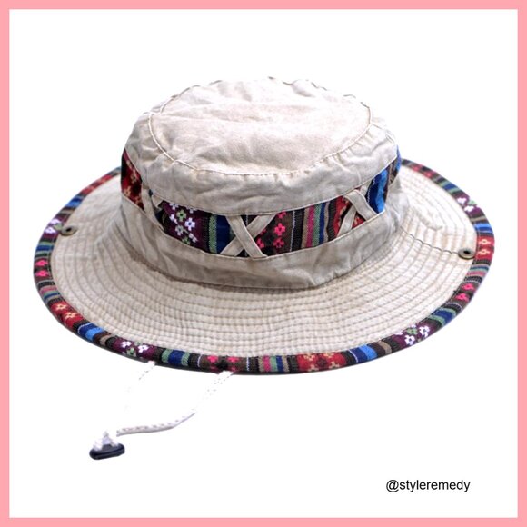 Pure Cotton Bucket Hat with UV Protection and Adjustable Fit main image 6